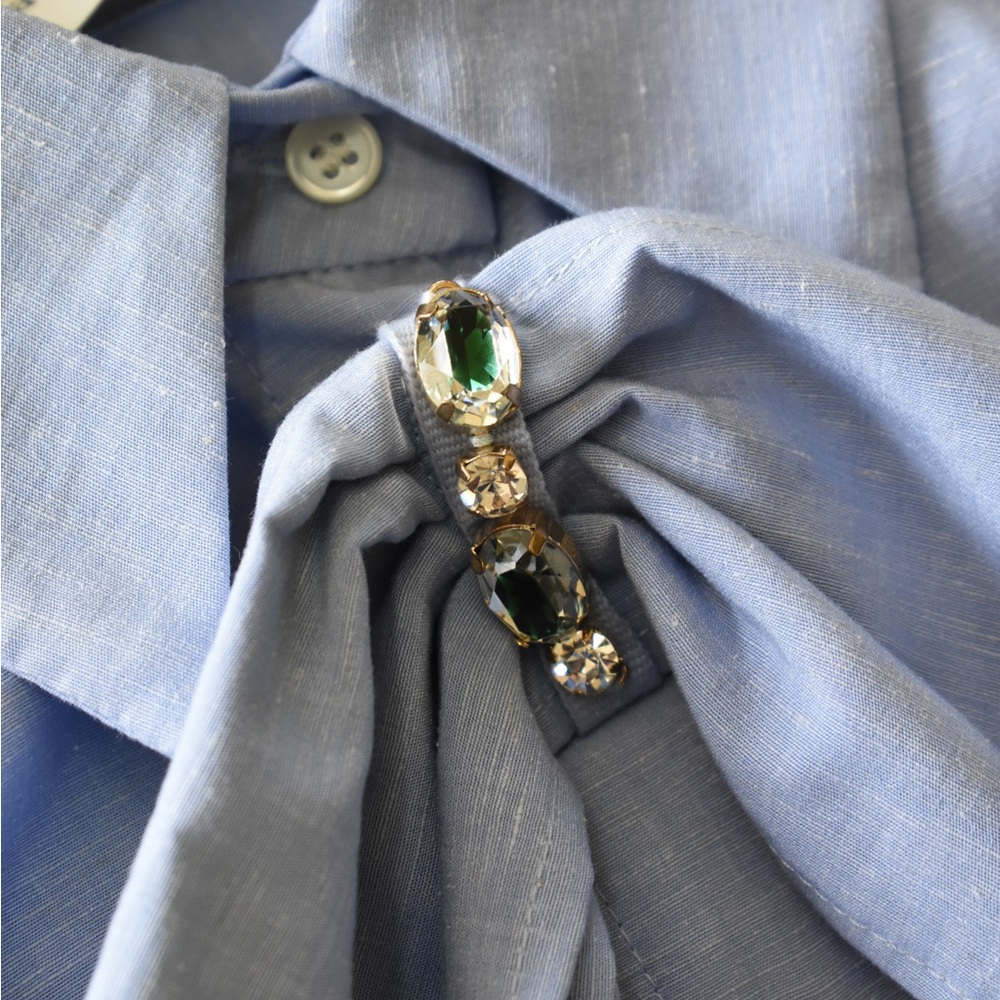 Sandro Long Sleeve Blouse Shirt - Picture 5 of 9